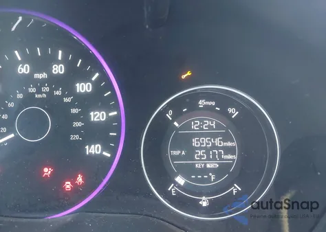 2017 Honda Hr-V Ex-L z USA, uszkodzony, nr VIN 3CZRU6H73HM730035